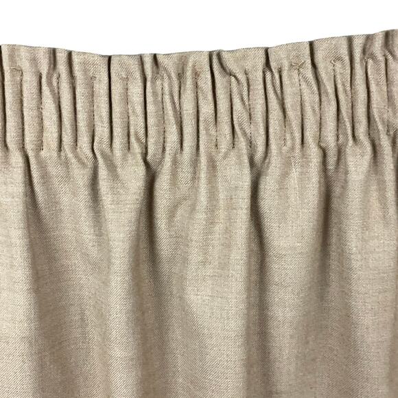 J. CREW Mini Skirt City Sidewalk Pleated Camel Tan Khaki sz 2 Wool Stretch - Picture 5 of 10